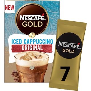 NESCAFE | GOLD | Στιγμιαίος Καφές Iced Cappuccino 7x15.5g