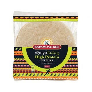 ΚΑΡΑΜΟΛΕΓΚΟΣ | Πίτες Αξιαγάπιτες Tortillas Protein 375g