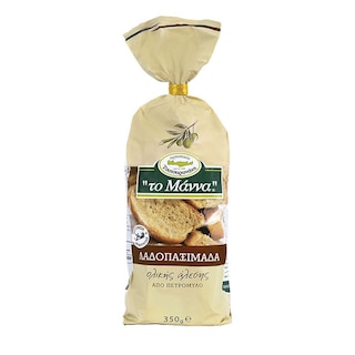 ΜΑΝΝΑ | Rusks Whole Wheat from Stone Mill 350g