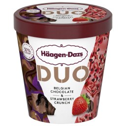 HAAGEN DAZS | HDZS DUO BELG.CH&STRAW 420ML 360G