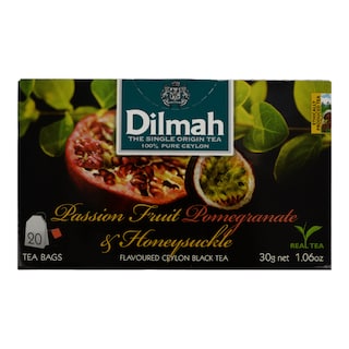 DILMAH | Μαύρο Τσάι Φρούτα Πάθους 20x1.5gr
