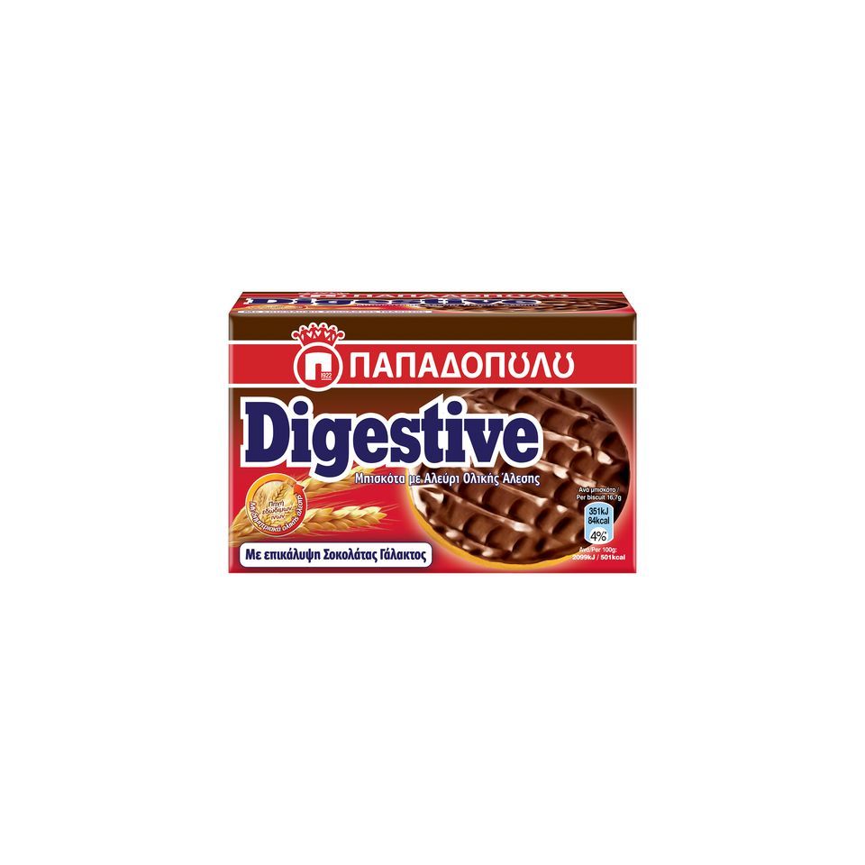 DIGESTIVE Μπισκότα Σοκολάτα Γάλακτος 200g