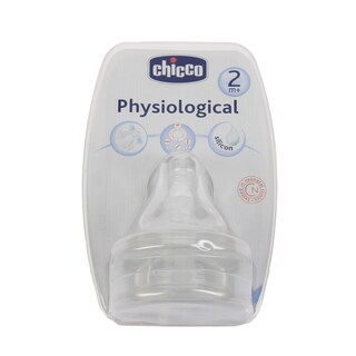 CHICCO | ΘΗΛΗ ΣΙΛΙΚΟΝΗΣ ΡΥΘΜΙΖΟΜΕΝΗ ΡΟΗ 2 ΜΗΝΩΝ 2 ΤΕΜ