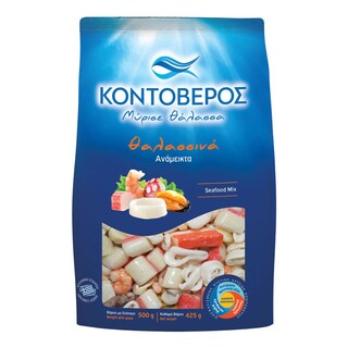 ΚΟΝΤΟΒΕΡΟΣ | Ανάμεικτα Θαλασσινά Κατεψυγμένα  425gr