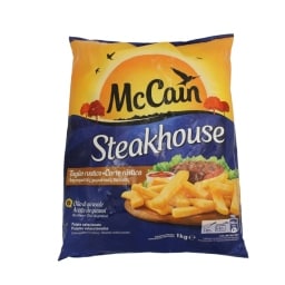 McCAIN | ΠΑΤΑΤΕΣ STEAKHOUSE ΚΑΤΕΨΥΓΜΕΝΕΣ 1 KGR