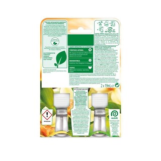 AIRWICK | Αρωματικό Χώρου Ηλεκτρικό Vanilla & Orchid Ανταλλακτικό 2x19ml 50% στο 2ο
