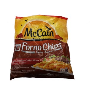 McCAIN | ΠΑΤΑΤΕΣ ΚΑΤΕΨΥΓΜΕΝΕΣ ΦΟΥΡΝΟΥ CHIPS 600 GR
