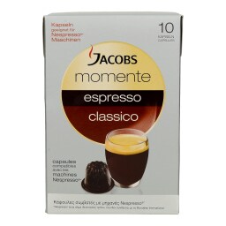 JACOBS | ΚΑΨΟΥΛΕΣ ΓΙΑ ΜΗΧΑΝΗ ΚΑΦΕ ESPRESSO CLASSICO 10 ΤΕΜ 53 GR