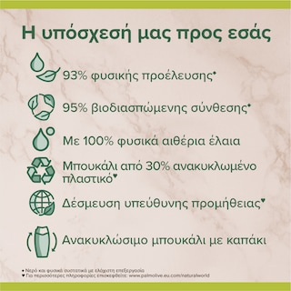 PALMOLIVE | Αφρόλουτρο Wellness Massage 500ml