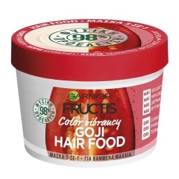 FRUCTIS | Μάσκα Μαλλιών Hair Food Goji Βαμμένα Μαλλιά 390ml