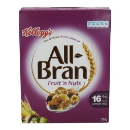 KELLOGGS | ALL BRAN | ΔΗΜΗΤΡΙΑΚΑ FRUIT AND NUTS 375 GR