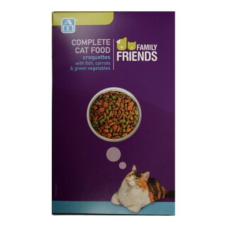 FAMILY FRIENDS | ΞΗΡΑ ΤΡΟΦΗ ΓΑΤΑΣ ΨΑΡΙ, ΛΑΧΑΝΙΚΑ ΚΑΙ ΚΑΡΟΤΑ 400 GR