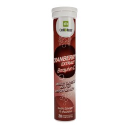 CELLBIUM | CRANBERRY EXTRACT & ΒΙΤΑΜΙΝΗ C CRANBERRY EXTR C 20 ΤΕΜ