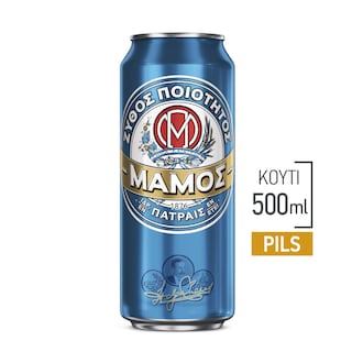 ΜΑΜΟΣ | Μπύρα Pilsner Κουτί 500ml