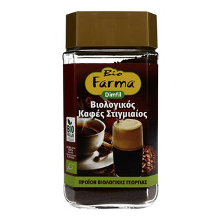 BIO FARMA | ΣΤΙΓΜΙΑΙΟΣ ΚΑΦΕΣ ΒΙΟΛΟΓΙΚΟΣ 100 GR