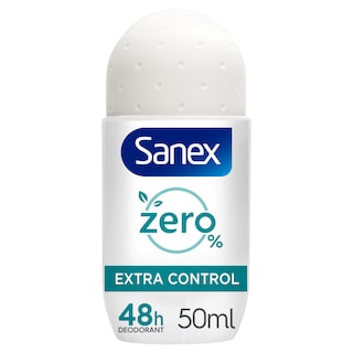 SANEX | Deodorant Roll On Zero% Extra Control 50ml