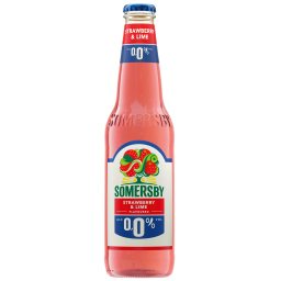 Μηλίτης Φράουλα και Lime Φιάλη 330ml