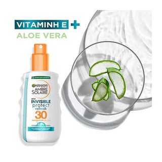 AMBRE SOLAIRE | Αντηλιακό Invisible Protect Spray SPF30 200ml