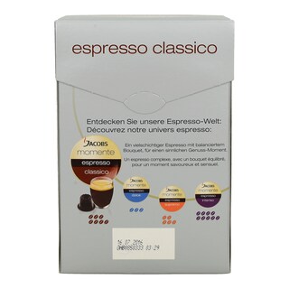 JACOBS | ΚΑΨΟΥΛΕΣ ΓΙΑ ΜΗΧΑΝΗ ΚΑΦΕ ESPRESSO CLASSICO 10 ΤΕΜ 53 GR