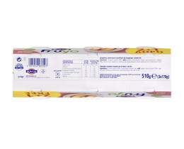 FRUYO | Επιδόρπιο Γιαουρτιού Ροδάκινο 3 Χ 170 gr 2+1 Δώρο 2+1 ΔΩΡΟ