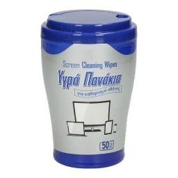 - | ΥΓΡΑ ΠΑΝΑΚΙΑ ΚΑΘΑΡΙΣΜΟΥ ΟΘΟΝΗΣ 50 ΤΕΜ