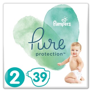 PAMPERS | Πάνες Μωρού Pure Protection Νο2 4-8kg 39 Τεμάχια