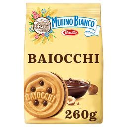 Μπισκότα Baiocchi Γεμιστά με Σοκολάτα 260g