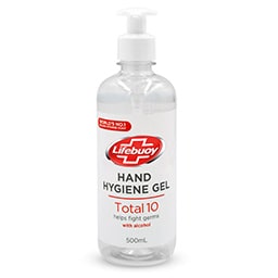 LIFEBUOY | Αντισηπτικό Gel Χεριών Total 10 Αντλία 500ml