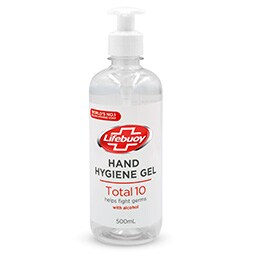 LIFEBUOY | Αντισηπτικό Gel Χεριών Total 10 Αντλία 500ml