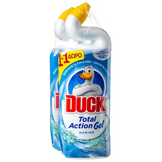 DUCK | Υγρό Καθαριστικό Λεκάνης Θαλασσινή Φρεσκάδα 750ml 1+1 Δώρο