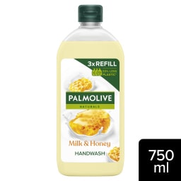 PALMOLIVE | Liquid Soap Naturals Honey & Milk Refill 750ml