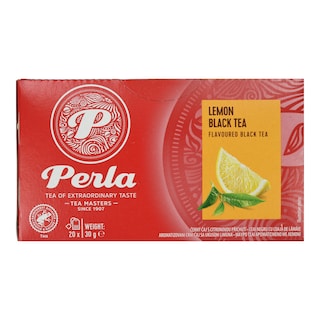 PERLA BEVERAGES | Τσάι Μαύρο με Λεμόνι 20x1.5g