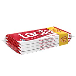 Σοκολάτα Γάλακτος 4x30gr 3+1 Δώρο