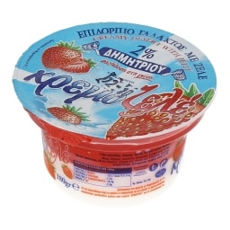 ΔΗΜΗΤΡΙΟΥ | Cream Jelly Strawberry 180g