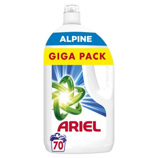 ARIEL | Υγρό Πλυντηρίου Ρούχων Alpine 70 Μεζούρες