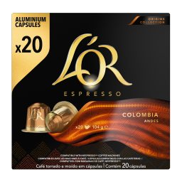 LOR | Κάψουλες Καφέ Espresso Colombia 20x5.2g
