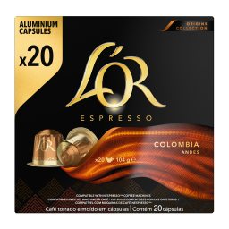 Κάψουλες Καφέ Espresso Colombia 20x5.2g