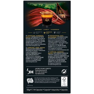LOR | Κάψουλες Καφέ Espresso Indonesia 10x5.2g
