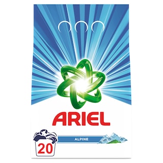 ARIEL | Σκόνη Πλυντηρίου Ρούχων Alpine 20 Μεζούρες