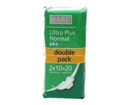 CARE | ΣΕΡΒΙΕΤΕΣ ULTRA PLUS NORMAL DUO 20 ΤΕΜ