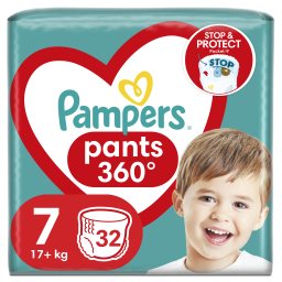 PAMPERS | Πάνες Βρακάκι Μωρού Pants Νο7 Maxi Pack 32 Τεμάχια
