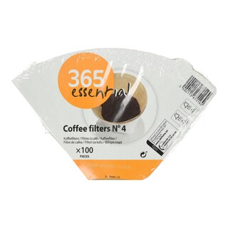 365 | Φίλτρα Καφέ Νο4 100 Τεμάχια