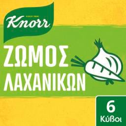 KNORR | Κύβοι Ζωμού Λαχανικών 3 Lt 6 Τεμάχια