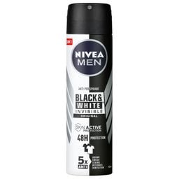 Αποσμητικό Spray Black & White Invisible 150ml