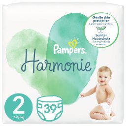 PAMPERS | Πάνες Μωρού Harmonie Νο2 39 Τεμάχια