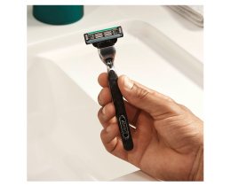 GILLETTE | Ξυριστική Μηχανή Mach3 Λαβή + 5 Ανταλλακτικά 1 Τεμάχιο