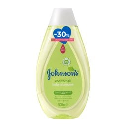JOHNSON BABY | Σαμπουάν Παιδικό Χαμομήλι 500ml 30% Δώρο