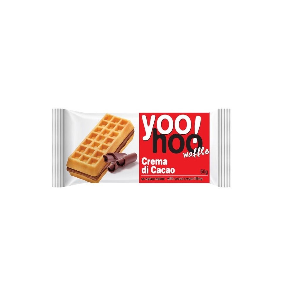 YOO-HOO Βάφλα Κακάο 50g
