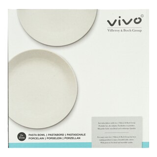 VIVO | Βαθύ Πιάτο Ζυμαρικών 21cm 2 Τεμάχια