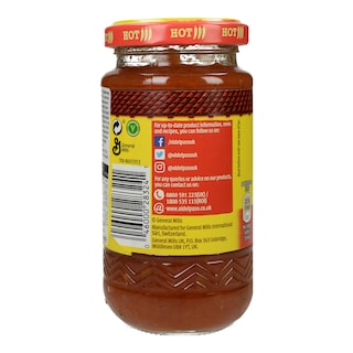 OLD EL PASO | SAUCE /ΠΟΛΤΟΣ CHUNKY HOT SALSA 226GR